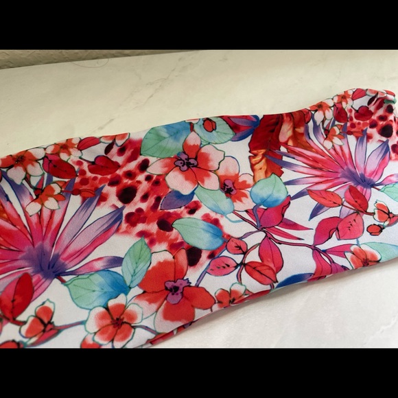 Handmade - Colorful Floral Bandeau Top - Picture 3 of 3